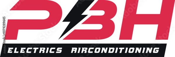 Obraz Electric Icon Logo Concept 