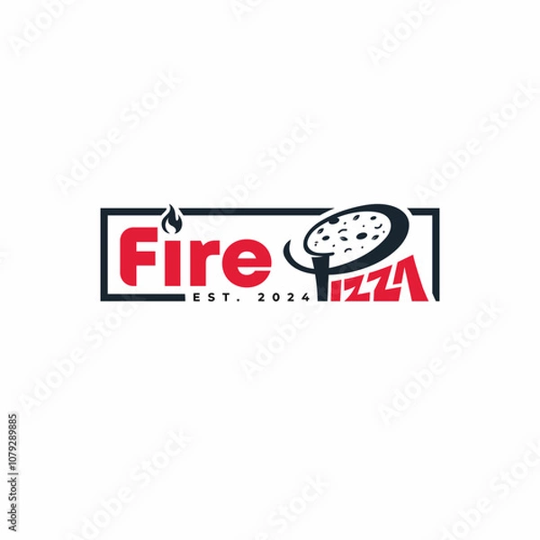 Obraz Pizza Logo Concept ।। Restaurant Logo