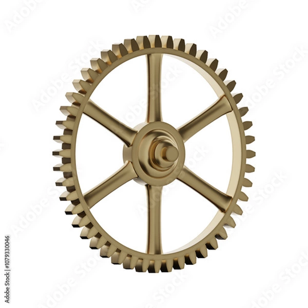 Obraz  Cog wheel isolated