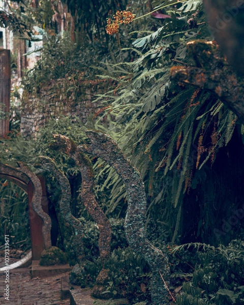 Fototapeta tree in the mountains