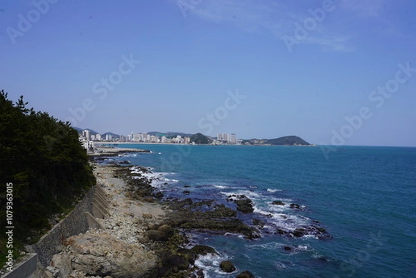 Obraz Busan Coastline - Haeundae Beach