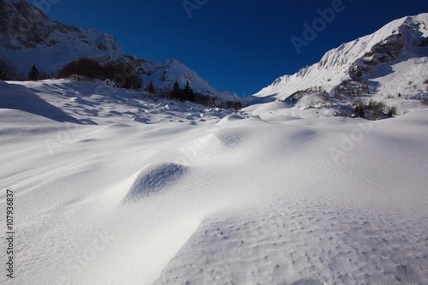 Obraz Snow and mountain