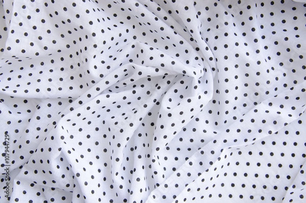 Obraz Fabric polka dot