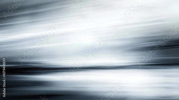 Fototapeta Abstract blurred background in shades of gray white and black