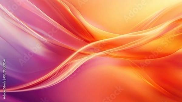 Fototapeta Vibrant backdrop with flowing lines ideal for design projects presentations brochures and annual reports