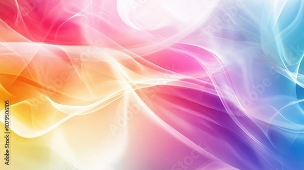 Fototapeta Elegant abstract background featuring gradient colors and a futuristic pattern