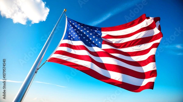 Obraz アメリカ国旗