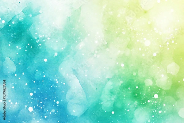 Obraz 水彩の柔らかな色彩