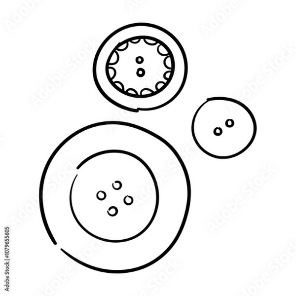 Fototapeta buttons