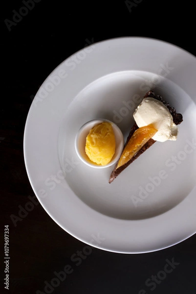 Obraz Chocolate Orange Mouse with Orange 