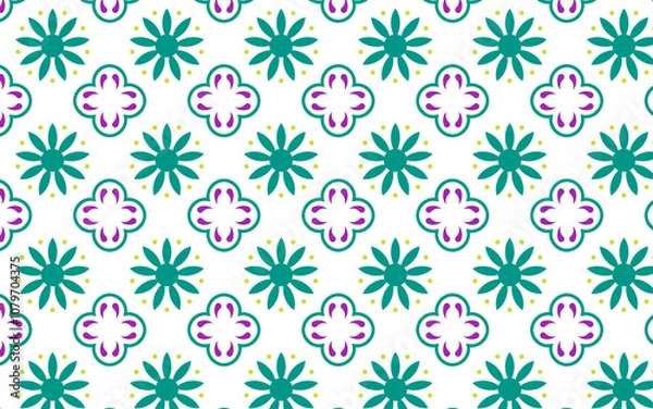 Obraz seamless pattern with flowers
