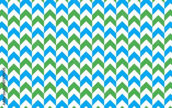 Obraz seamless geometric pattern with shapes