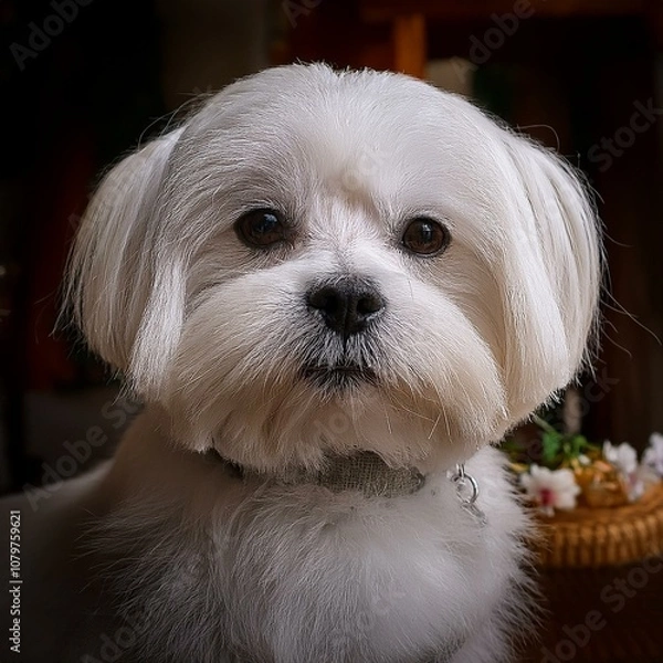 Obraz マルチーズは性格が悪いわけではありません人に対して友好的で甘えん坊な性格をしていますが賢さや警戒心の強さも持ち合わせていますそのため知らない人に愛嬌をふりまかなかったり大きな犬に立ち向かったりする姿が見られることがあります