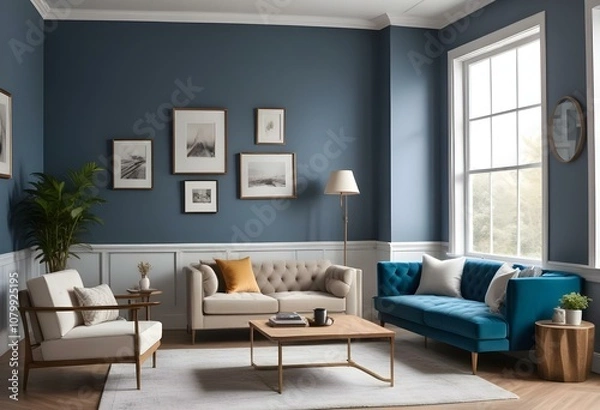Fototapeta living room interior
