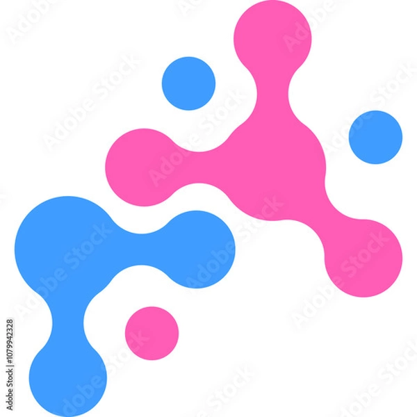 Fototapeta Science Molecule Structure