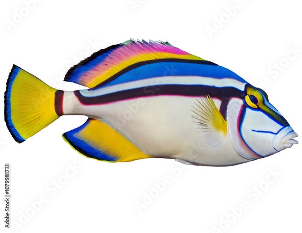 Fototapeta Picasso Triggerfish beautiful color