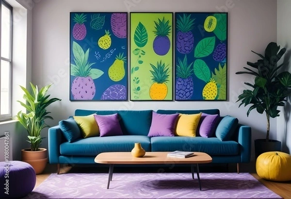 Fototapeta Living room Interior 