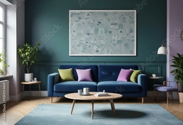 Fototapeta Modern Living Room