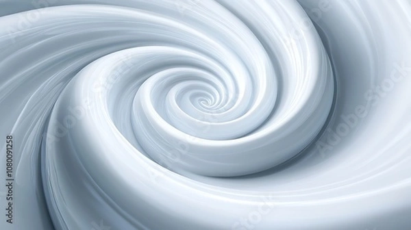 Fototapeta Abstract grey and white swirl texture for sophisticated background use