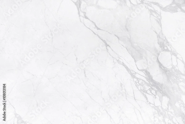 Obraz White marble texture abstract background pattern with high resol
