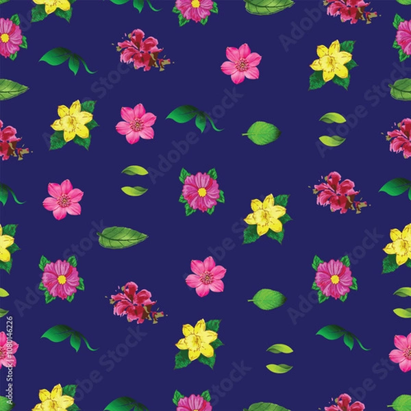 Obraz seamless floral pattern