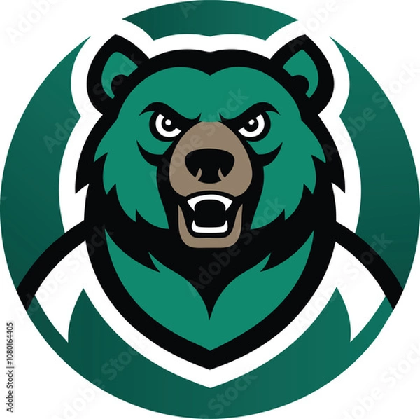 Obraz bear head mascot