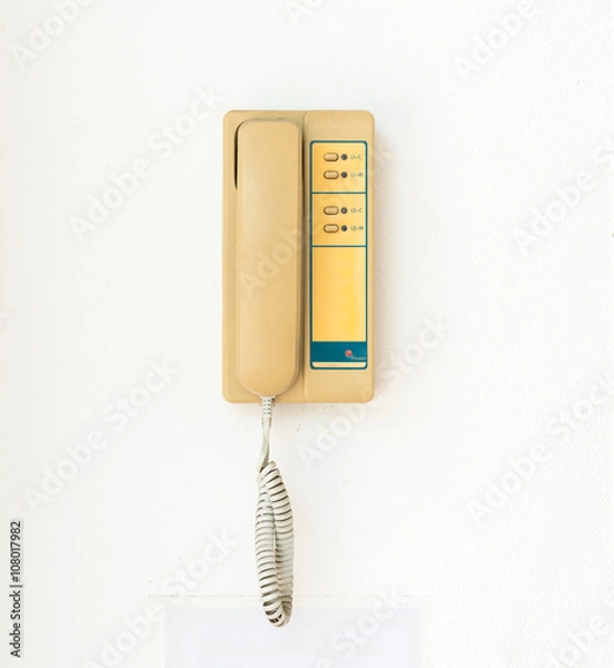 Obraz wall telephone