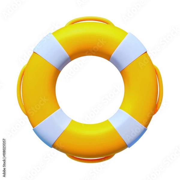 Obraz Lifebuoy 3D Icon
