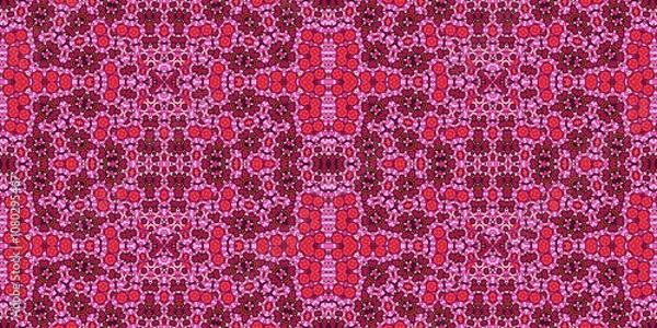 Fototapeta Seamless banner pattern. Abstract wide texture. The background is creative abstract.