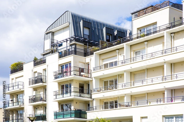 Obraz Immeuble de standing écoquartier