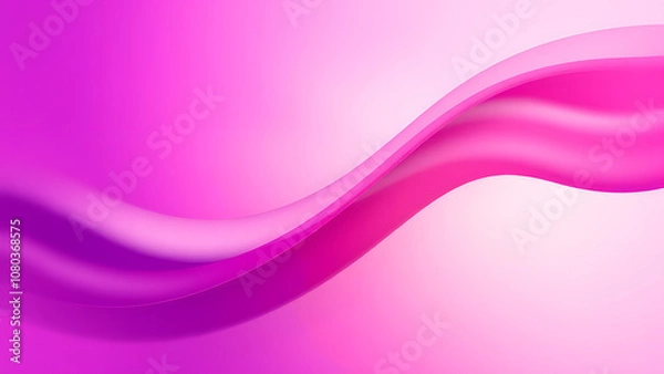 Fototapeta 3D abstract purple and pink background Generative ai
