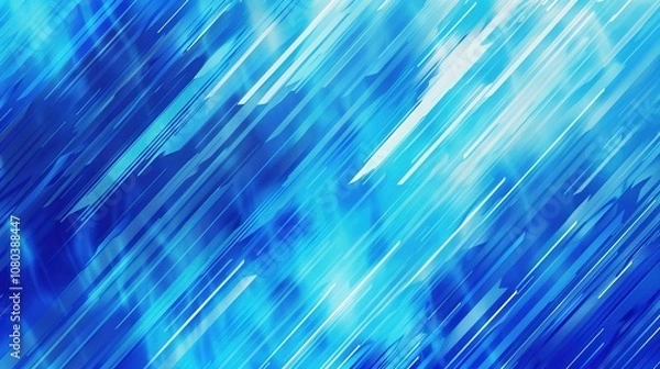 Fototapeta Abstract blue background, copy space, poster for your design