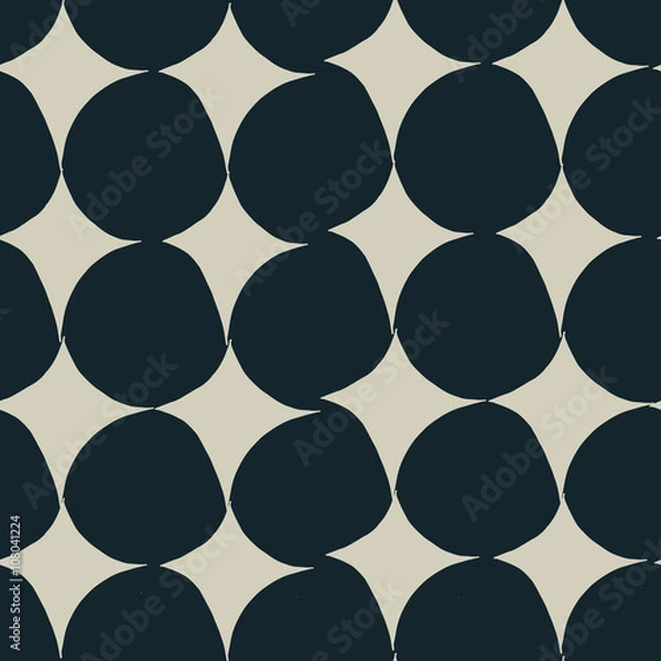 Fototapeta colored circle seamless pattern