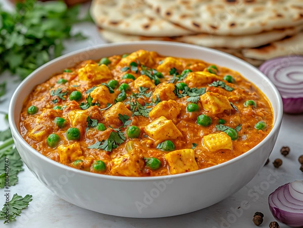 Obraz Matar Paneer
