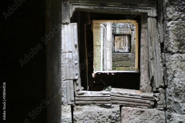 Obraz Ancient window frames