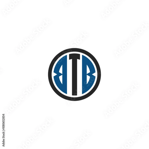 Obraz btb logo design