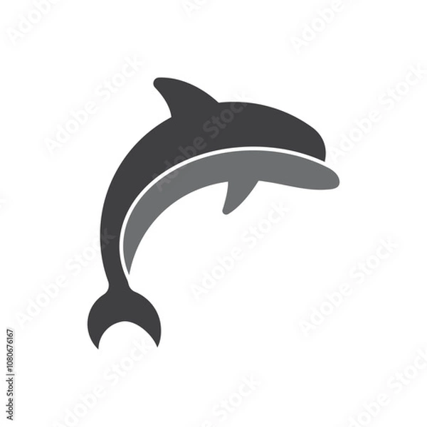Obraz Dolphin Logo Template Icon