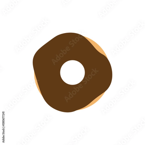 Obraz Donut Logo Template Icon