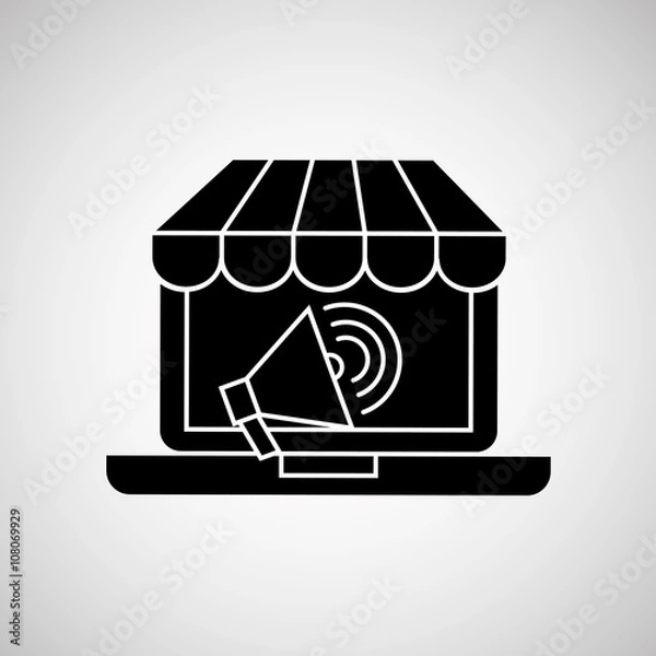 Fototapeta electronic commerce design 