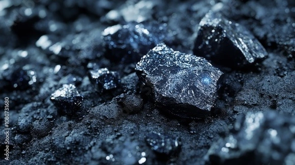 Fototapeta Hydrogen-enhanced metallurgy, refining metals with clean energy, contributing to eco-friendly manufacturing