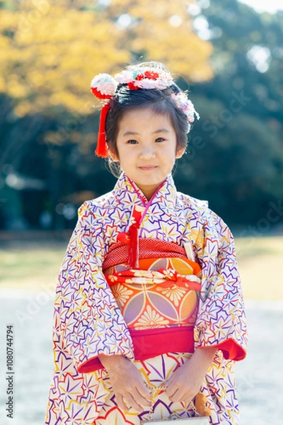 Obraz 七五三の女の子