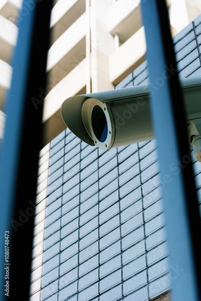 Obraz 監視カメラとビル