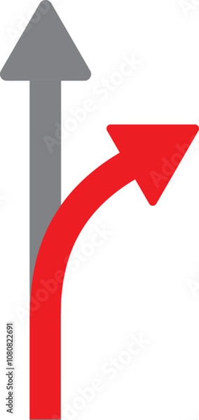 Obraz 分岐矢印　選択