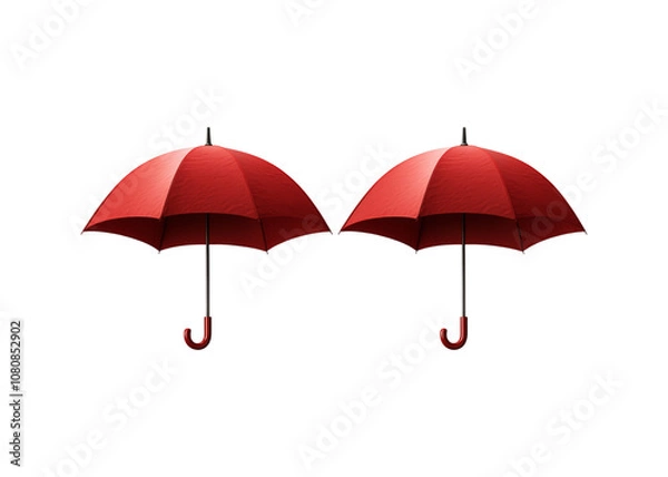 Obraz umbrella isolated on transparent background