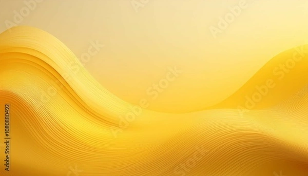 Fototapeta abstract background featuring soft yellow gradient fading to white