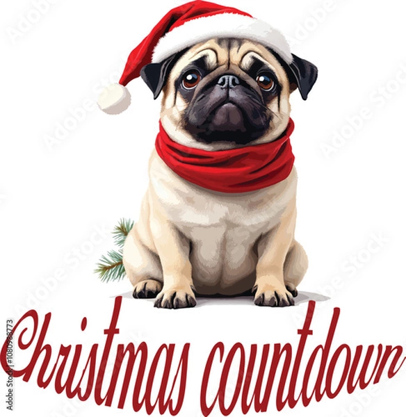 Obraz Christmas countdown