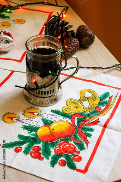 Obraz New Year's textiles