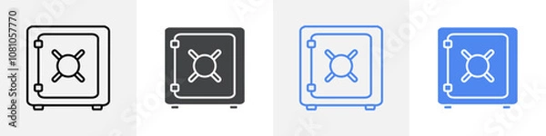 Fototapeta vault icon Group symbol or sign vector