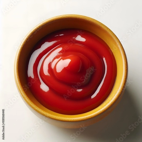 Fototapeta cup of ketchup sauce