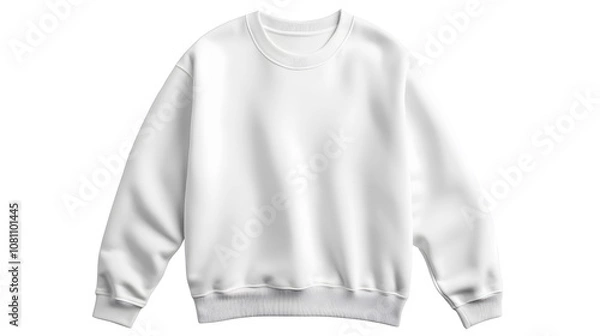 Fototapeta Sweatshirt on a transparent background. isolated background.